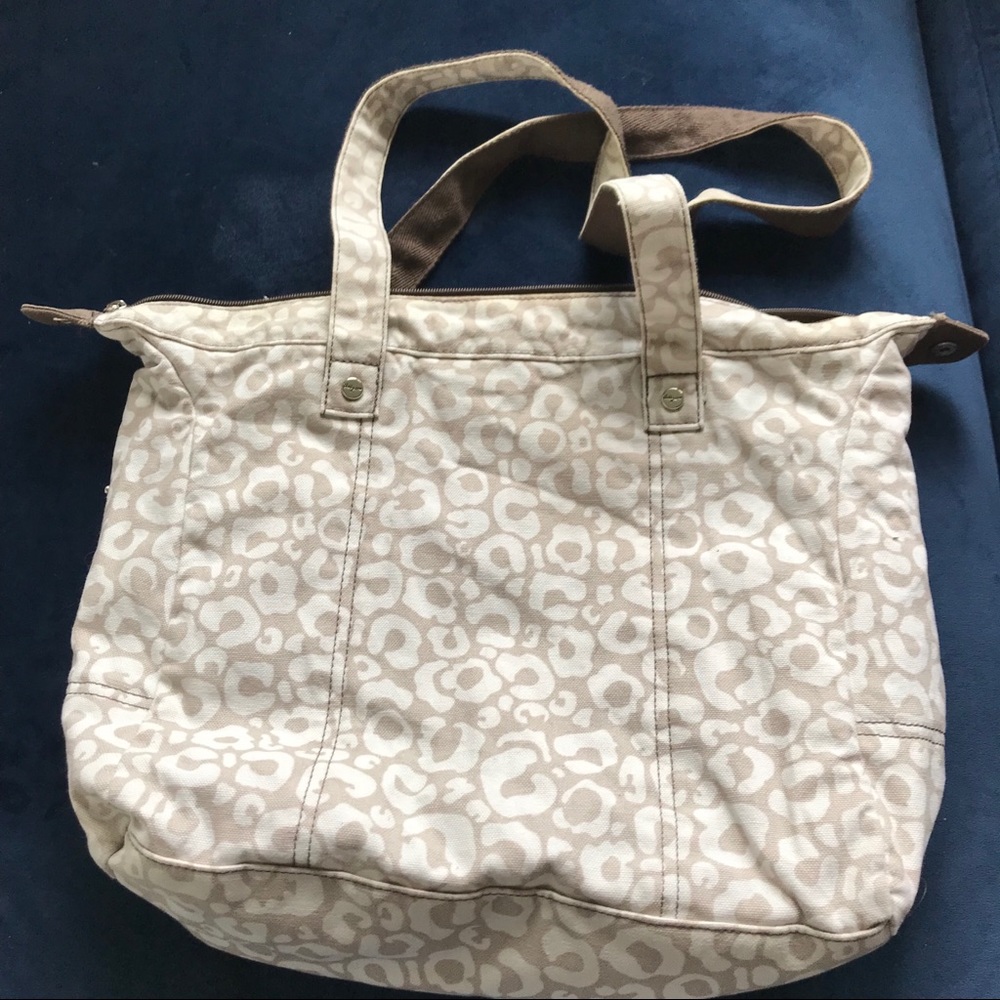Thirty one Leopard print canvas shoulder bag - Picture 5 of 6